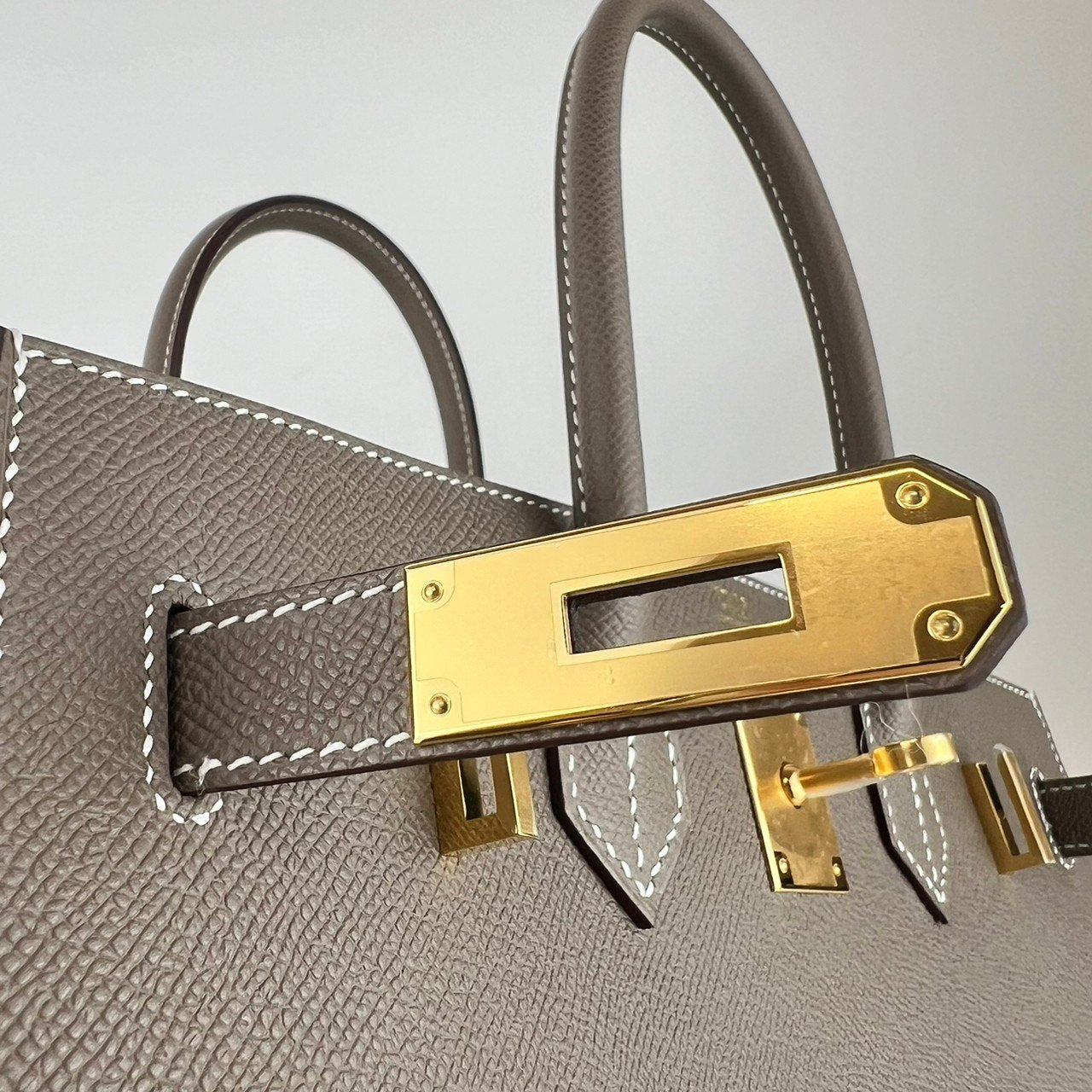 Birkin30 sellier バーキン30 セリエ Etoupe エトープ Epsom エプソン GHW ゴールド金具 Stamp-W W刻印