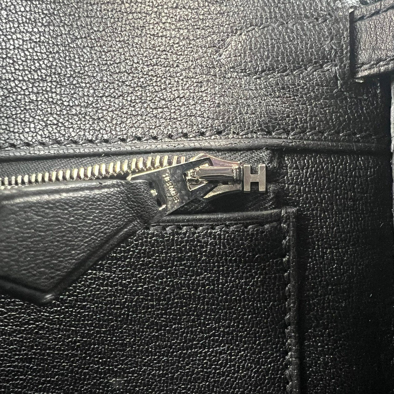 Birkin25 Rock バーキン25ロック Black ブラック PHW シルバー金具 B刻印 Veau Volupto ヴォーヴォリュプト