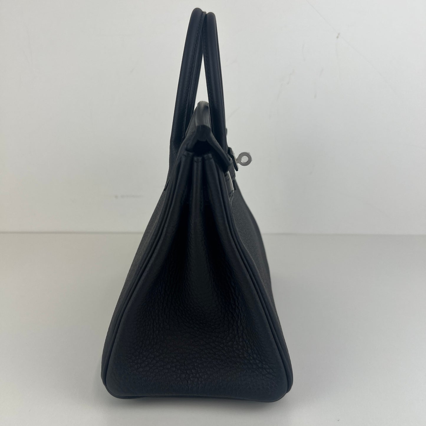 Birkin25 バーキン25 Black ブラック Togo トゴ PHW シルバー金具 Stamp-K K刻印