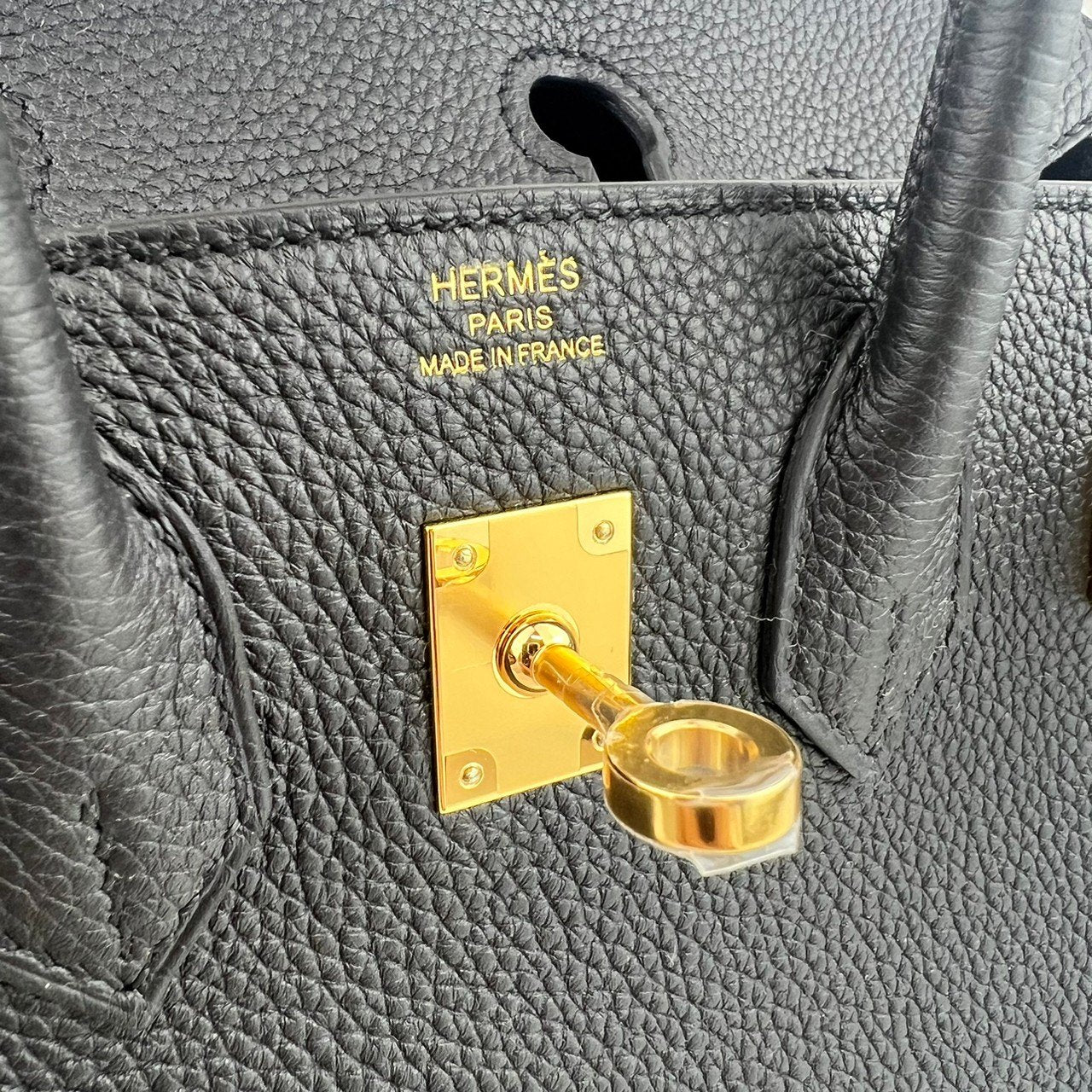 Birkin25 バーキン25 Black ブラック GHW ゴールド金具 Togo トゴ Stamp-W W刻印