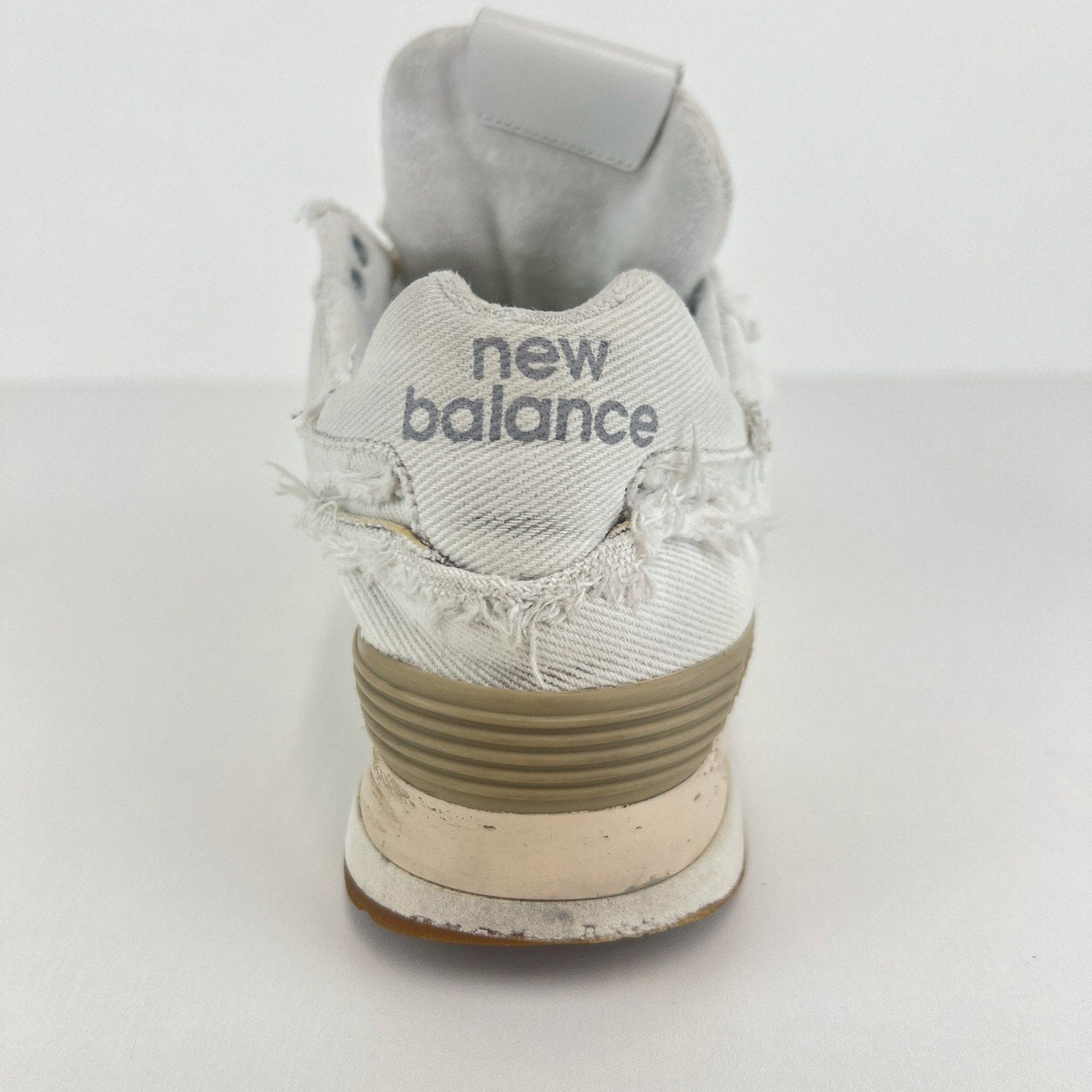 ミュウミュウ ニューバランス Miumiu×New Balance 574 スニーカー ホワイト 574 White ホワイト 34ハーフ