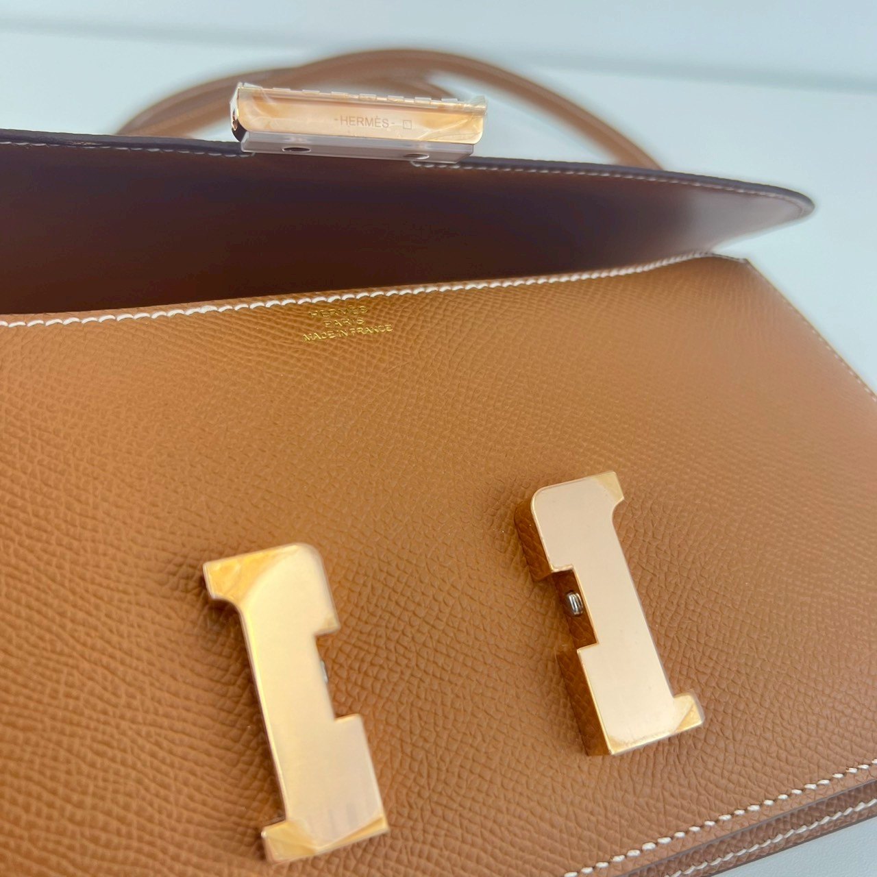 Constance elan コンスタンスエラン Gold ゴールド RGHW ローズゴールド金具 Epsom エプソン Stamp-W W刻印