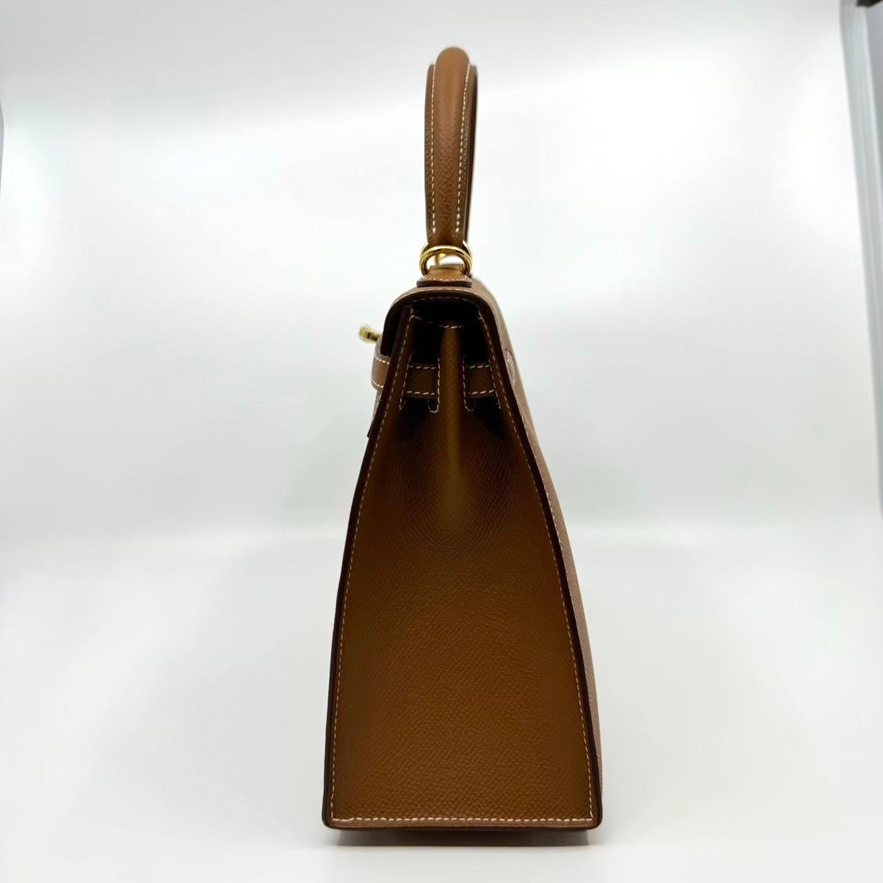 Kelly25 Sellier ケリー25 セリエ Gold ゴールド GHW ゴールド金具 Epsom エプソン W刻