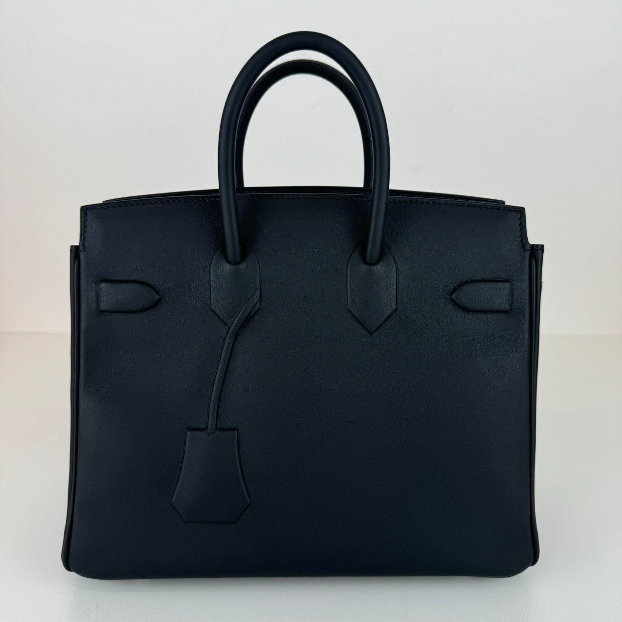 Birkin25 shadow バーキン25 シャドウ Black ブラック Swift スイフト PHW シルバー金具 Stamp-W W刻印