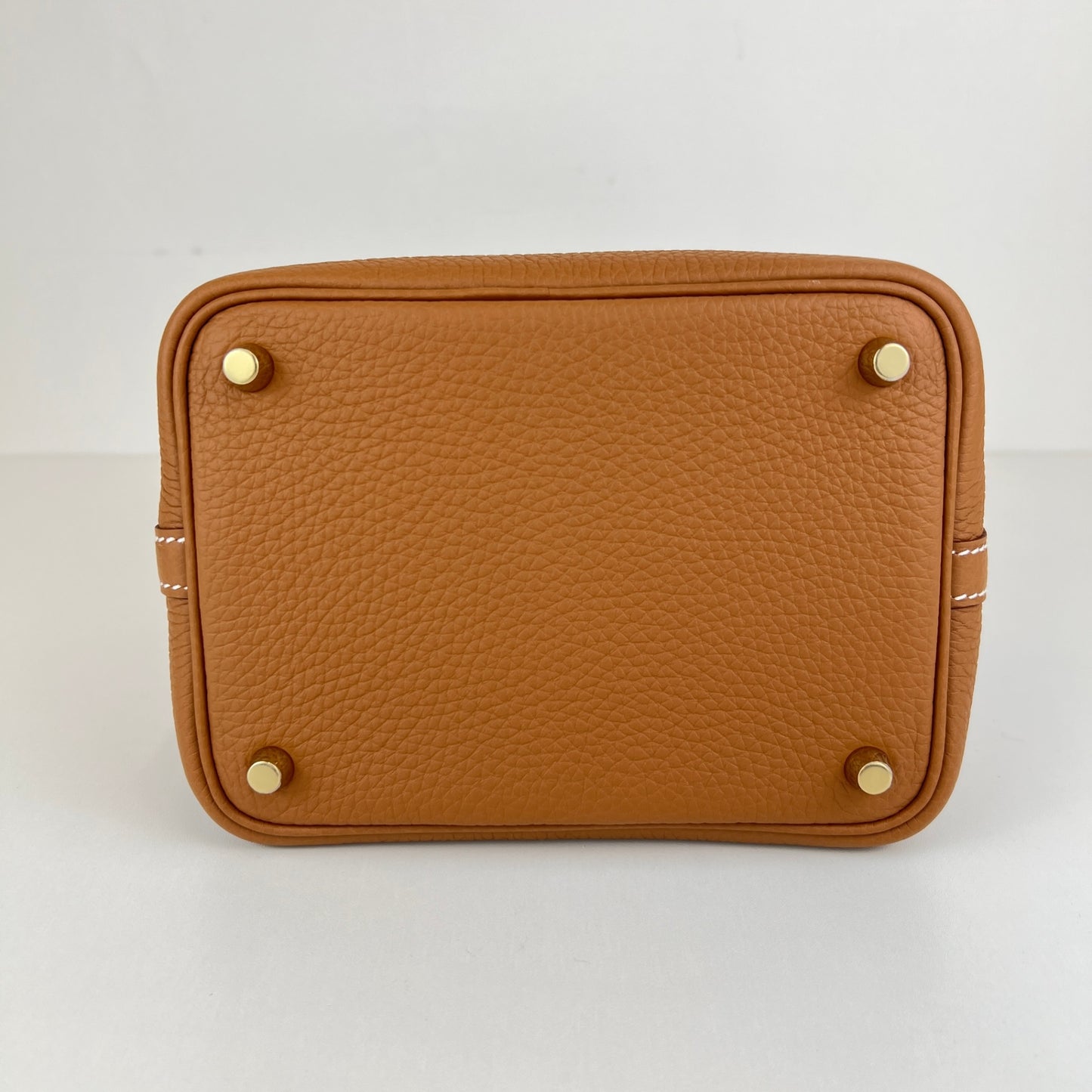 Hermès エルメス Picotin lock PM ピコタンロックPM Stamp-W W刻印 Gold ゴールド GHW ゴールド金具 Clemence クレマンス