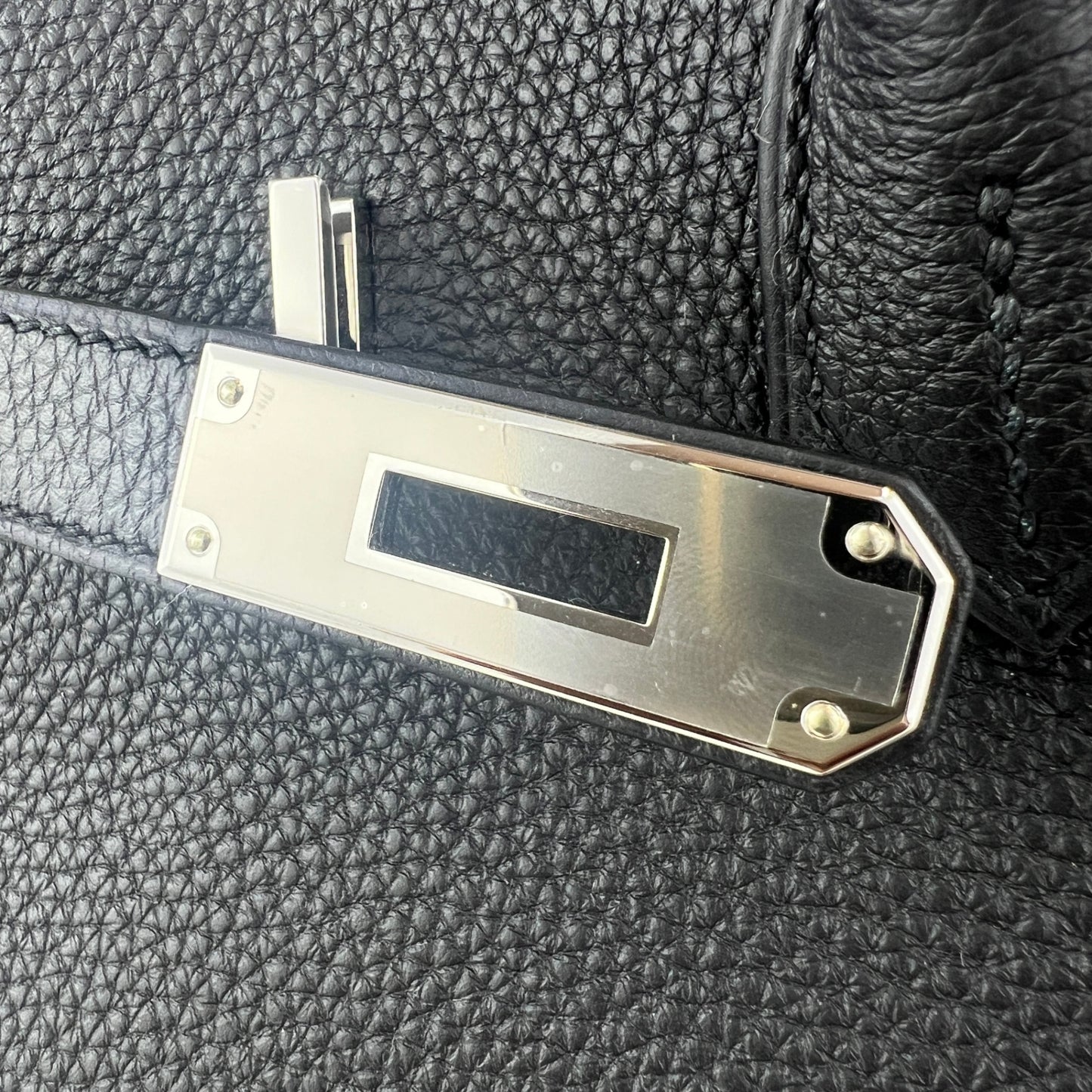 Birkin35 バーキン35 Black ブラック PHW シルバー金具 Stamp-B B刻