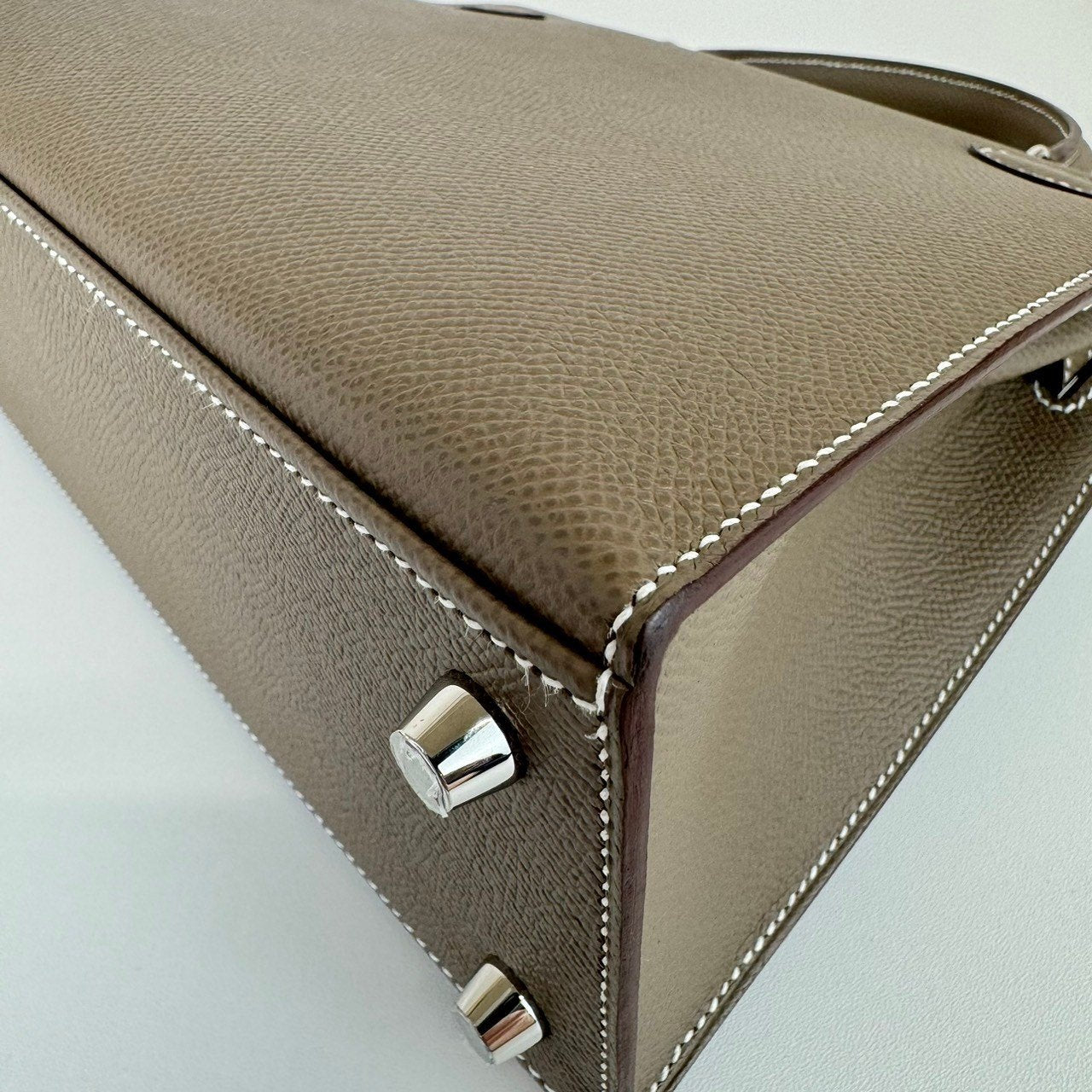 Kelly25 ケリー25 Etoupe エトープ PHW シルバー金具 W刻印 Epsom エプソン