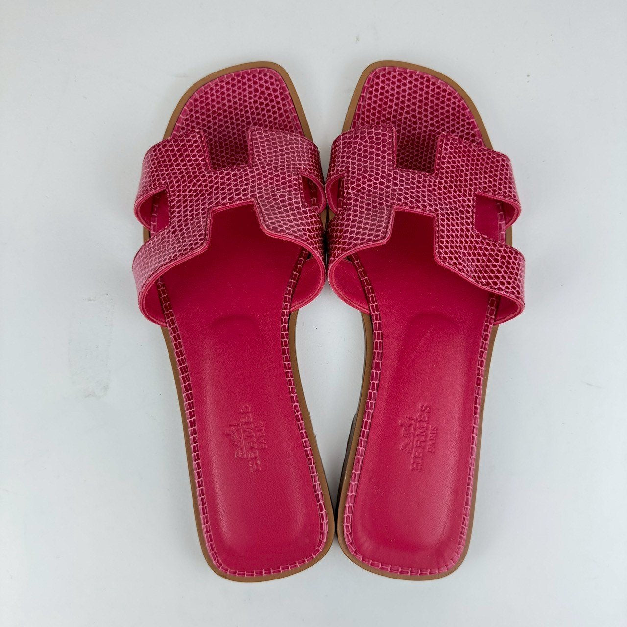 Oran 37 オラン37 Rose/Fuchsia ローズ/フクシア カーフスキン/リザード