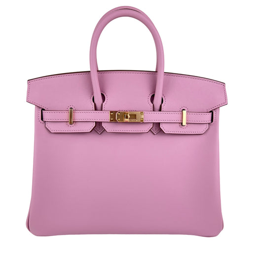 Birkin25 バーキン25 Mauve sylvestre モーヴシルベストル Swift スイフト RGHW ローズゴールド金具 Stamp-W W刻印