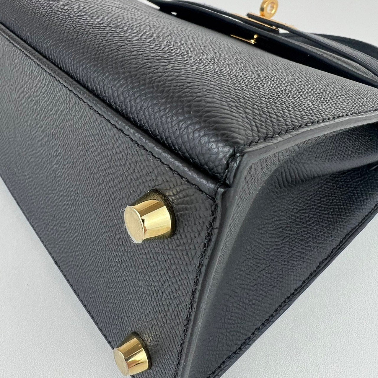 Kelly25 ケリー25 Black ブラック GHW ゴールド金具 Epsom エプソン Stamp-W W刻印