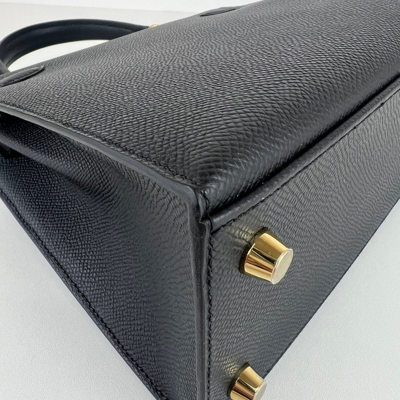 Kelly25 ケリー25 Black ブラック GHW ゴールド金具 Epsom エプソン Stamp-W W刻印