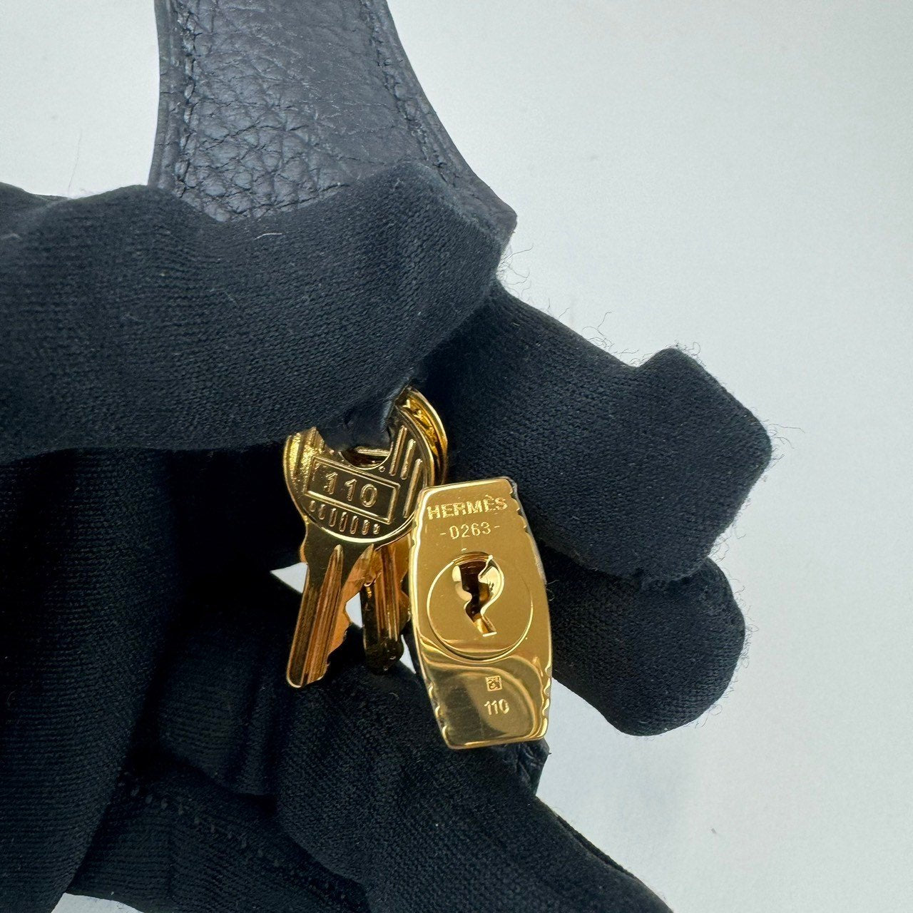 新品未使用 HERMES エルメス Birkin25 バーキン25 Black ブラック Togo トゴ GHW ゴールド金具 B刻