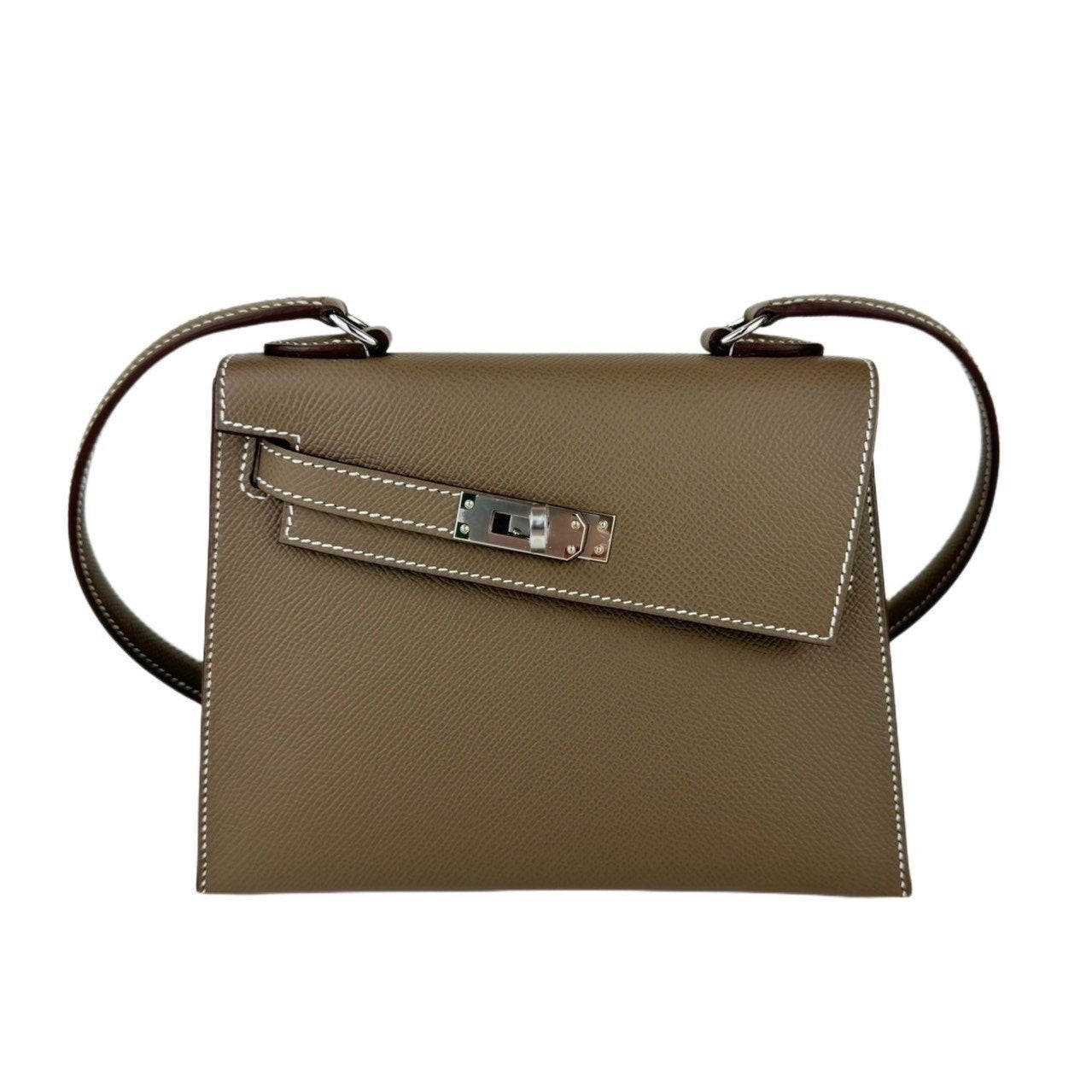 Kelly20 desorder ケリー20 ディスオーダー Etoupe エトープ Epsom エプソン PHW シルバー金具 Stamp-B B刻 レディースバッグ ショルダーバッグ