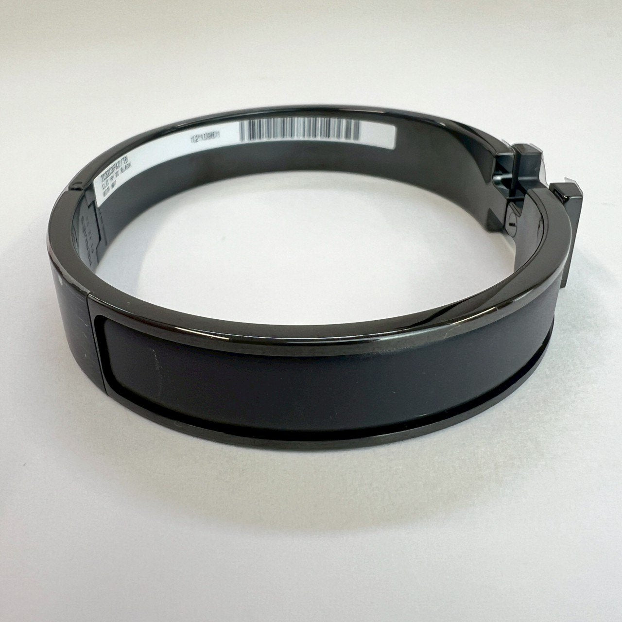 Clic HH so black T6 クリックHHソーブラックブレスレット メタリック仕上げ so black ソーブラック