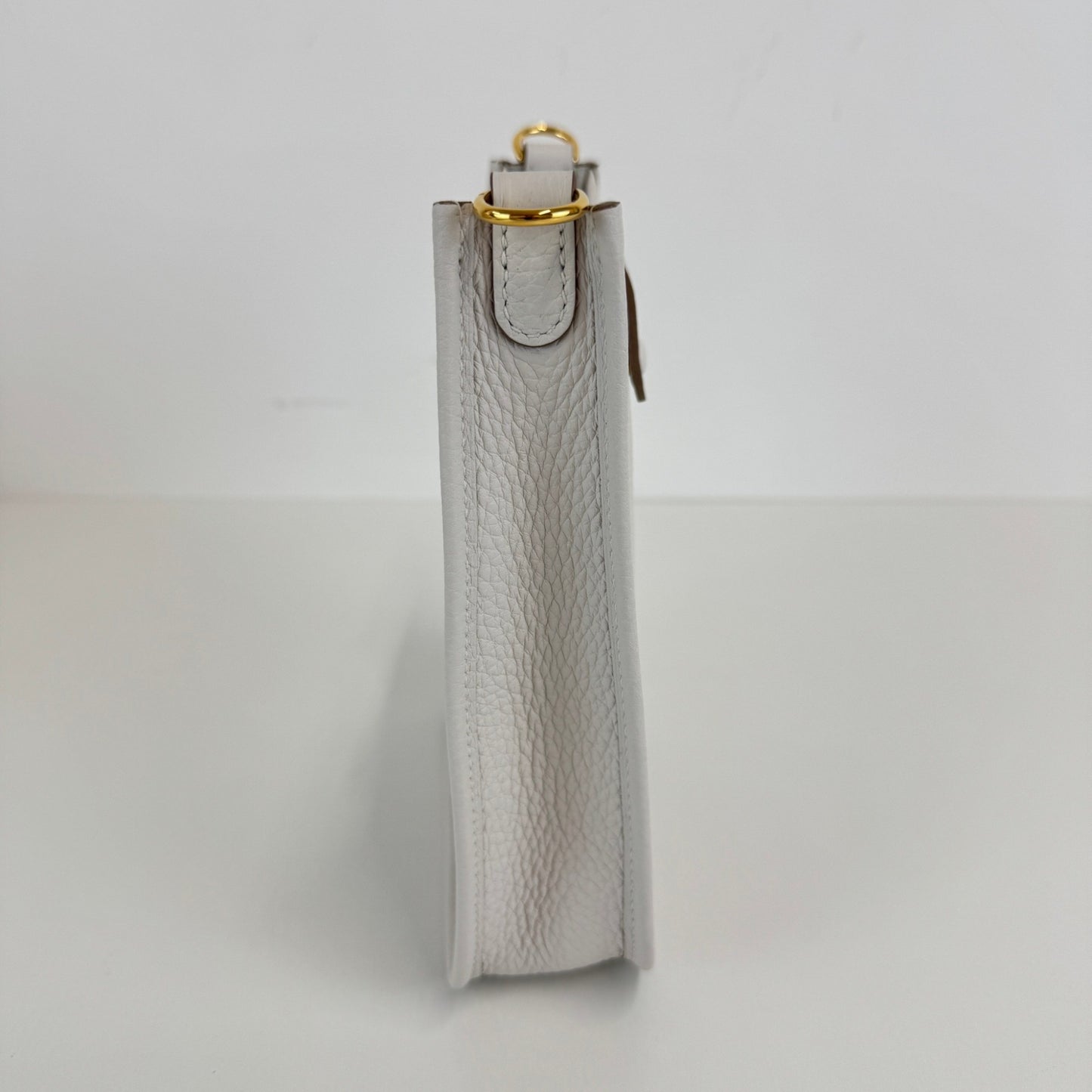 Evelyne TPM エブリンTPM New white ニューホワイト Taurillon Clemence トリヨンクレマンス GHW ゴールド金具 Stamp-W W刻印