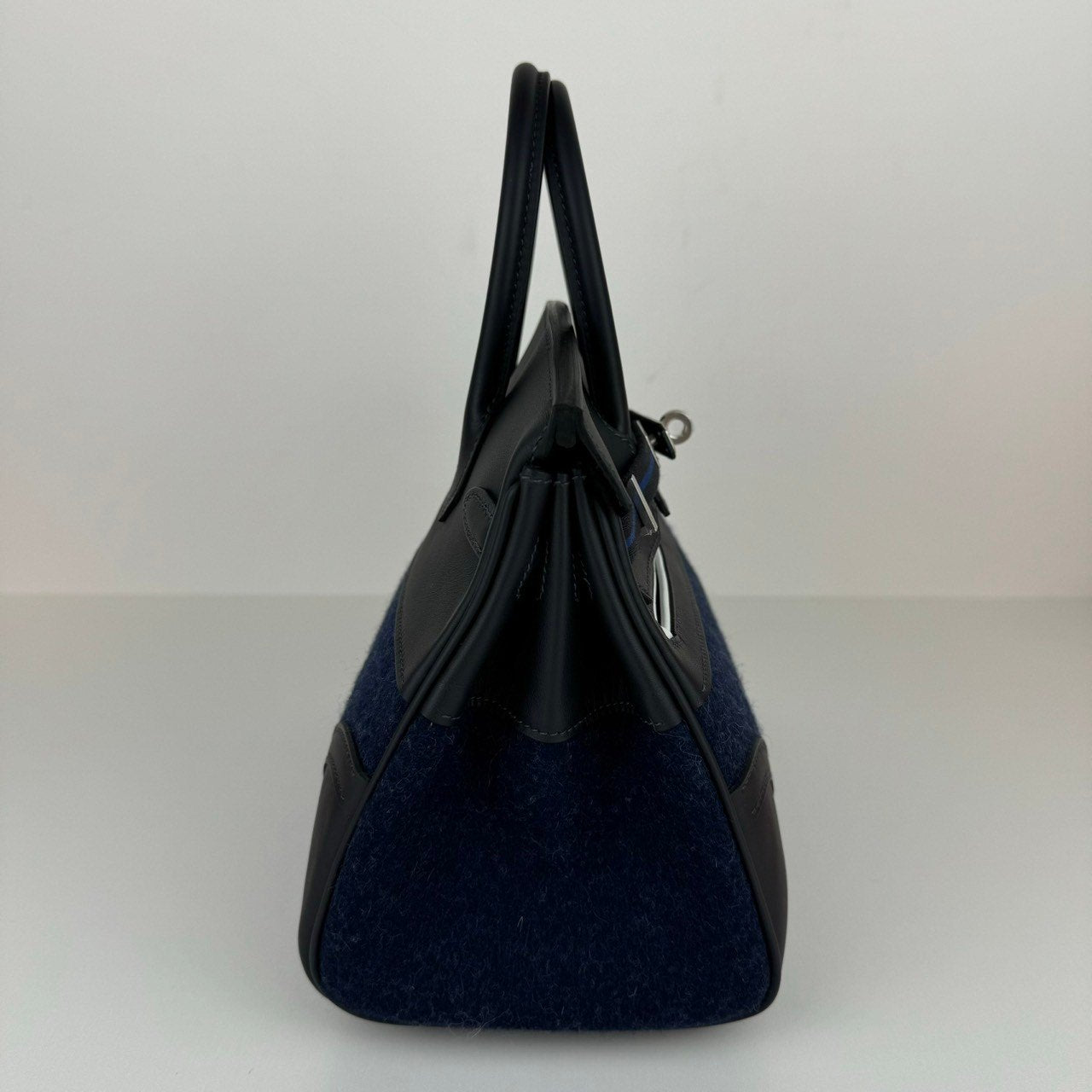 Birkin25 Go Team バーキン25 ゴーチーム Caban/Blue nuit/Black キャバン/ブルーニュイ/ブラック Swift スイフト PHW シルバー金具 Stamp-W W刻印
