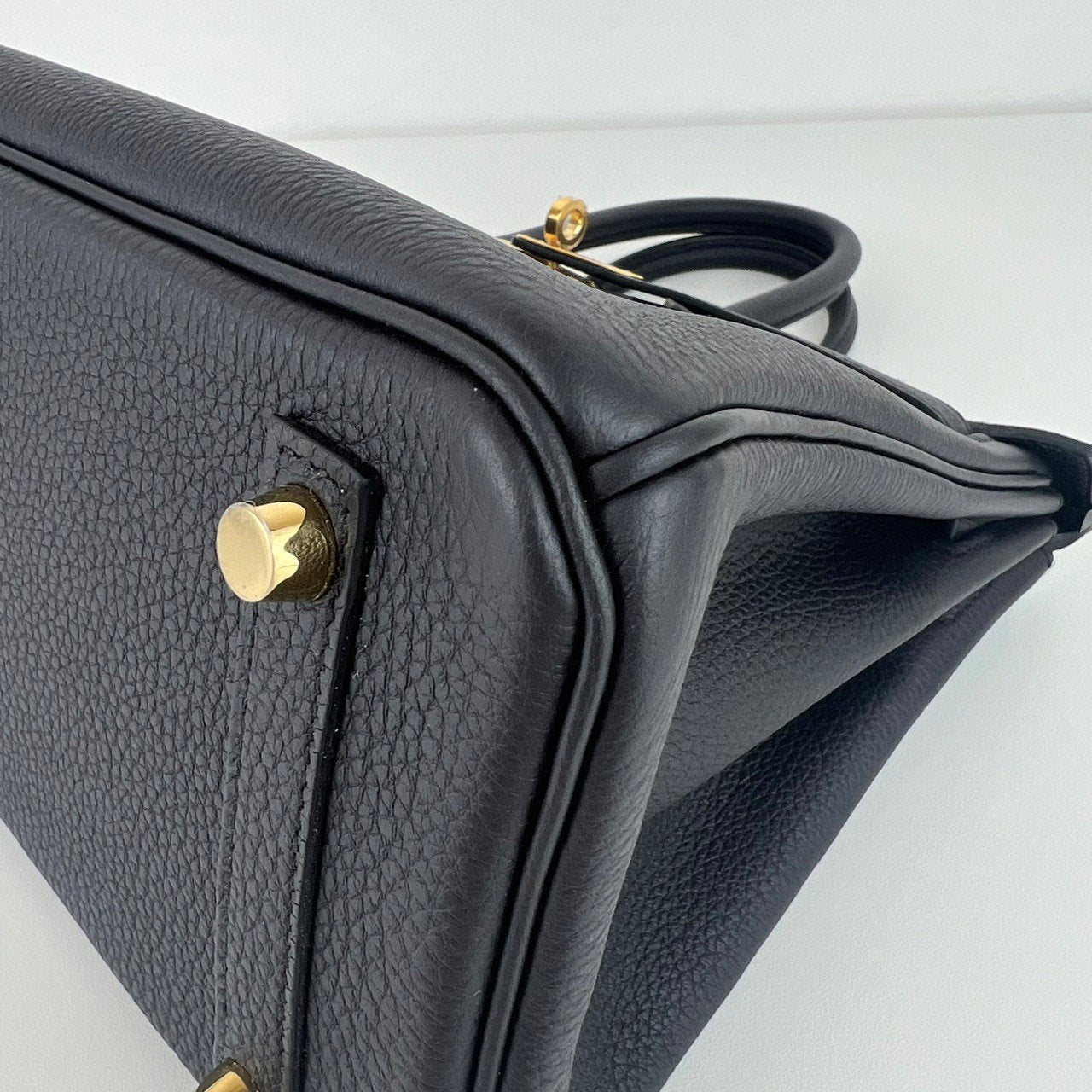 Birkin25 バーキン25 Black ブラック Togo トゴ GHW ゴールド金具 Stamp-W W刻印