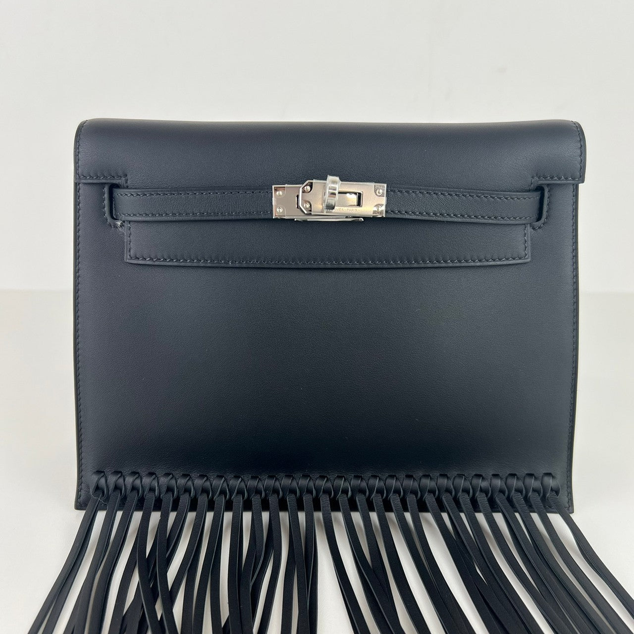 Kelly dance fringe ケリーダンス フリンジ Black ブラック Swift スイフト PHW シルバー金具 Stamp-W W刻印
