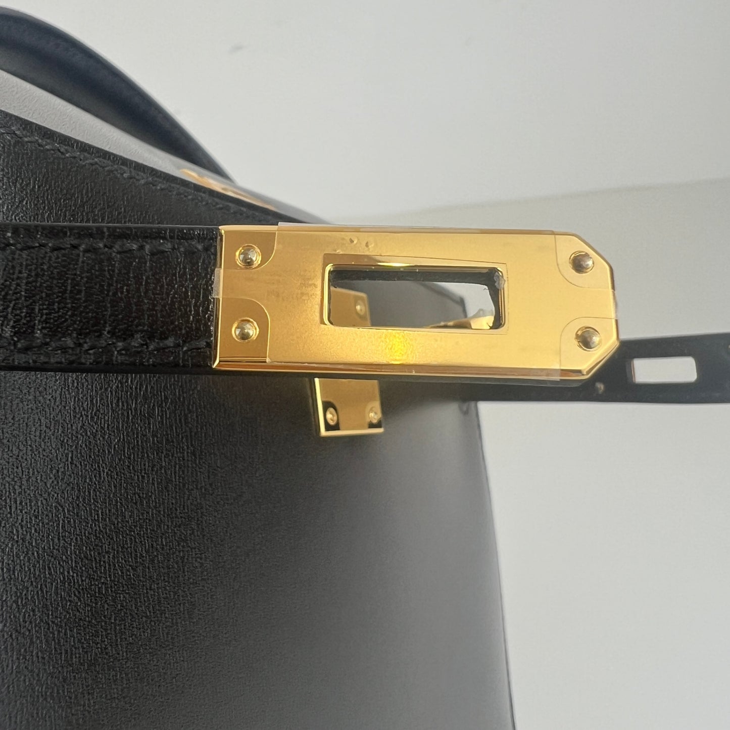 Hermès エルメス Mini kelly ミニケリー Stamp-K K刻印 Box ボックス Black ブラック GHW ゴールド金具