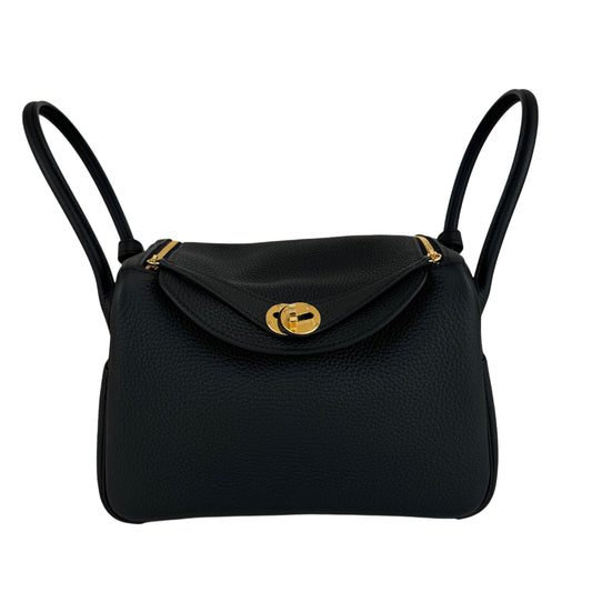 Lindy26 リンディ26 Stamp-K K刻 Black ブラック GHW ゴールド金具 Clemence クレマンス