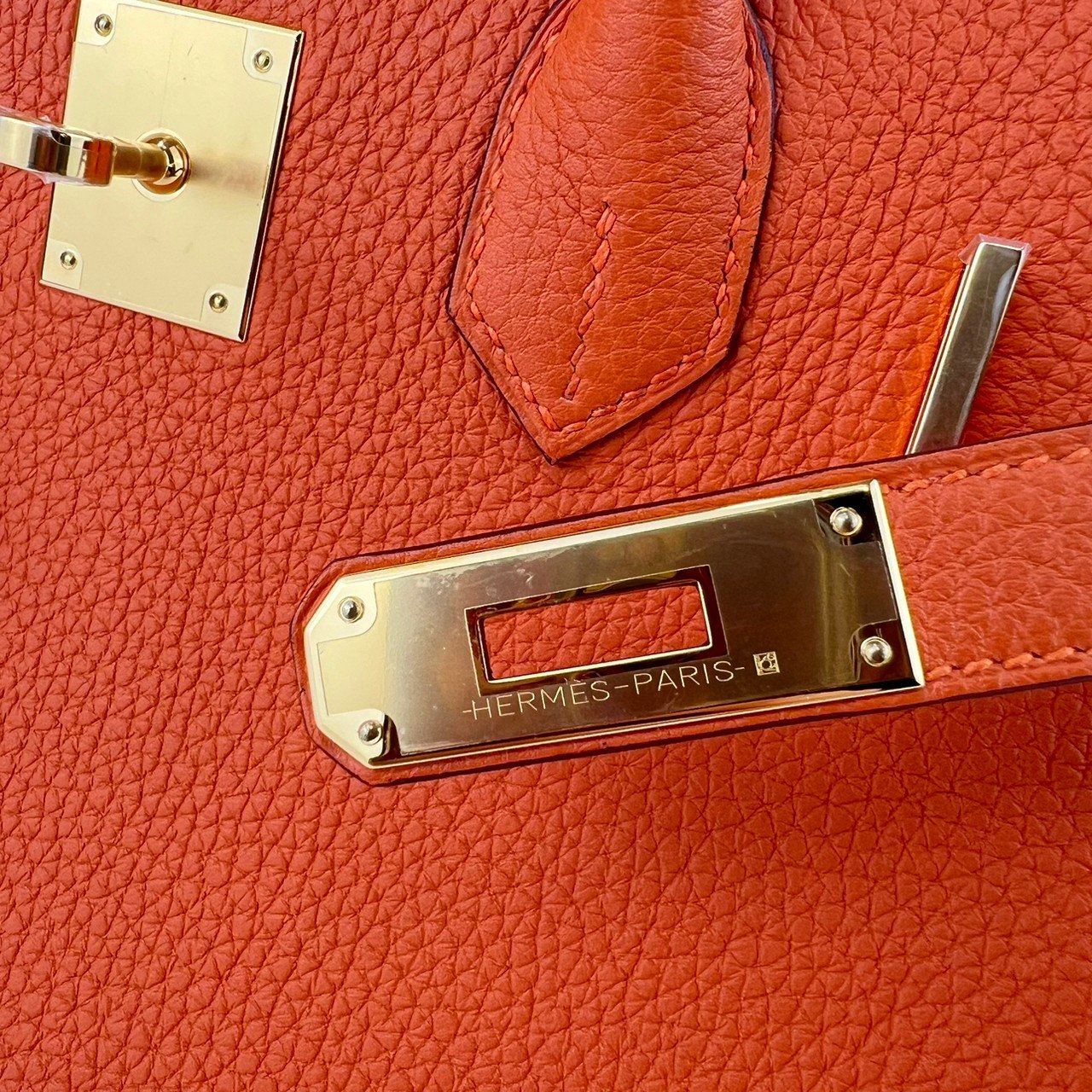 Birkin30 バーキン30 オレンジ Togo トゴ GHW ゴールド金具 W刻