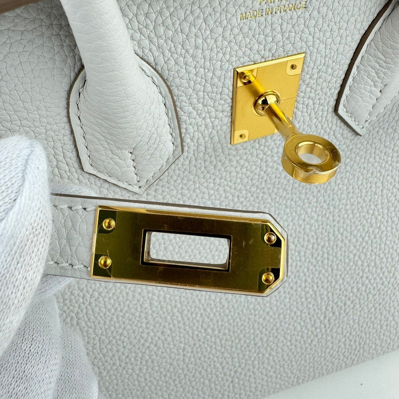 Birkin25 バーキン25 Togo トゴ Gris pale グリパール GHW ゴールド金具 Stamp-W W刻印