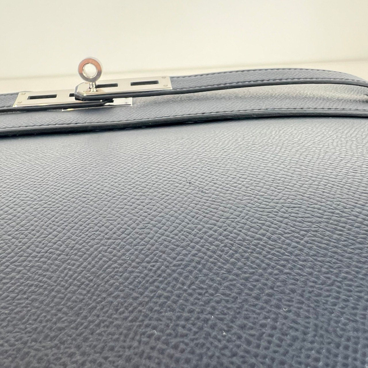 Kelly Depeche 34 ケリーデペッシュ 34 Indigo インディゴ PHW シルバー金具 Epsom エプソン Stamp-D D刻印