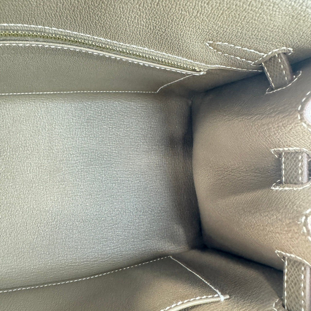 Birkin25 Sellier バーキン25セリエ Etoupe エトープ GHW ゴールド金具 Epsom エプソン Stamp-U U刻印