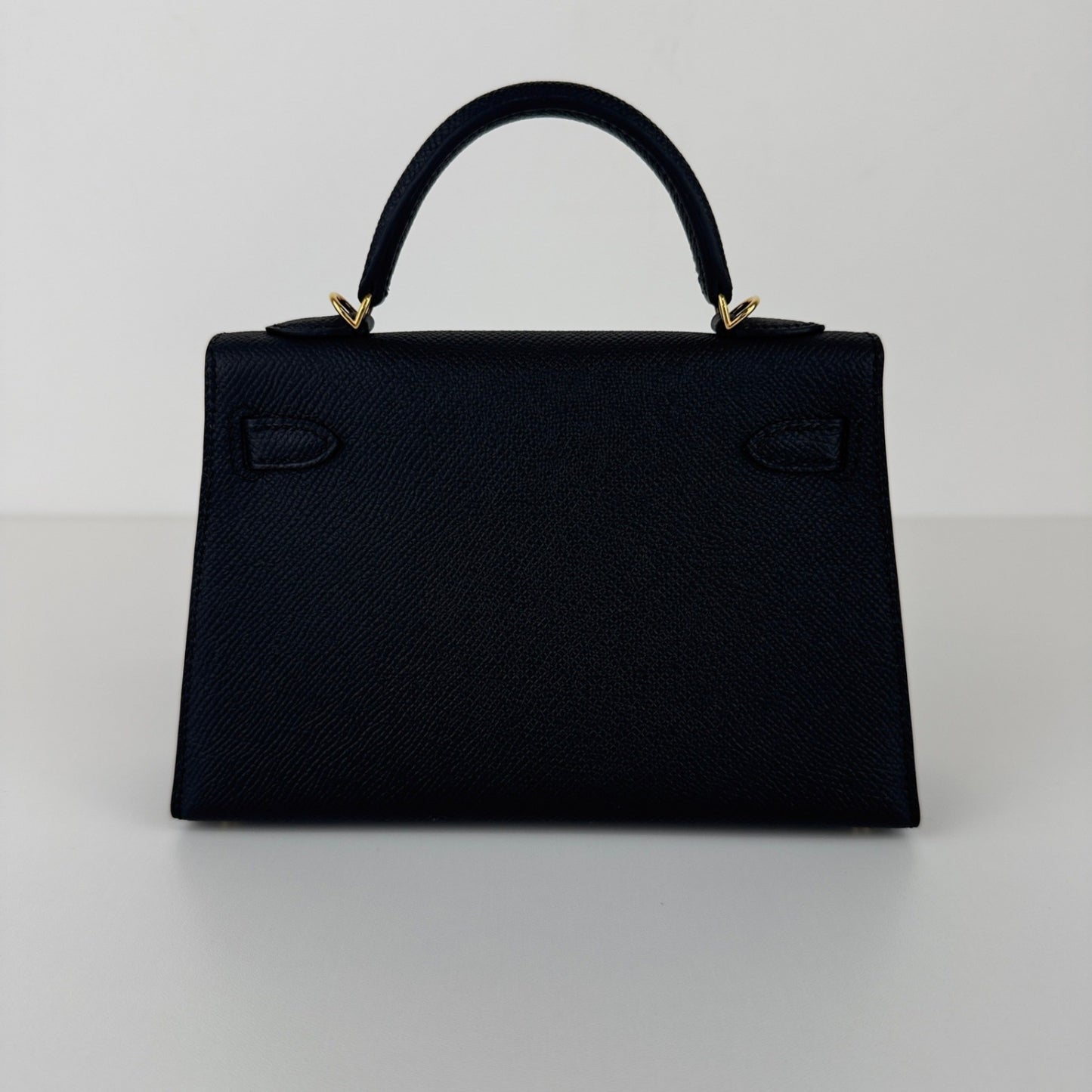 Mini kelly ミニケリー Black ブラック Epsom エプソン GHW ゴールド金具 Stamp-W W刻印