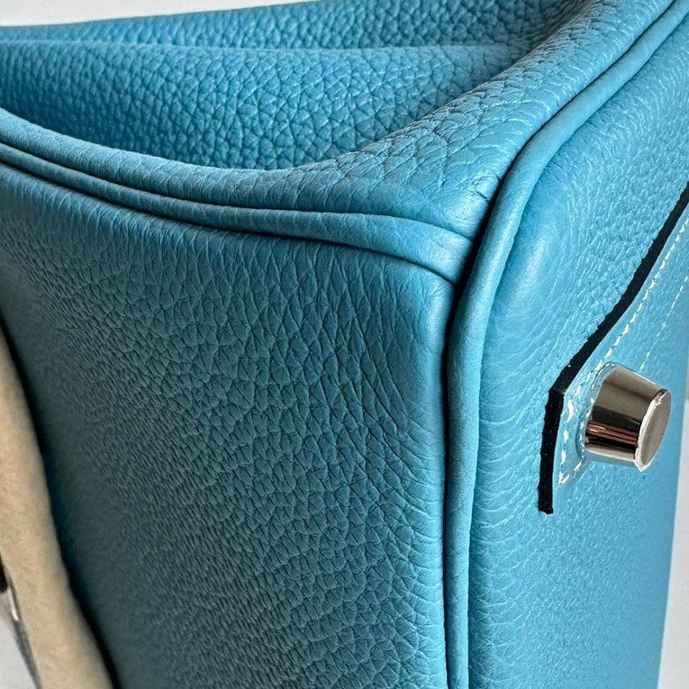 Birkin25 バーキン25 Bleu jean ブルージーン PHW シルバー金具