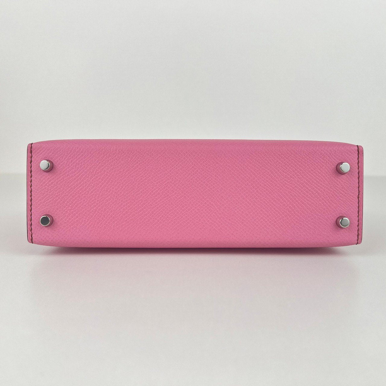 Mini kelly ミニケリー Bubblegum バブルガム PHW シルバー金具 Epsom エプソン Stamp-B B刻印