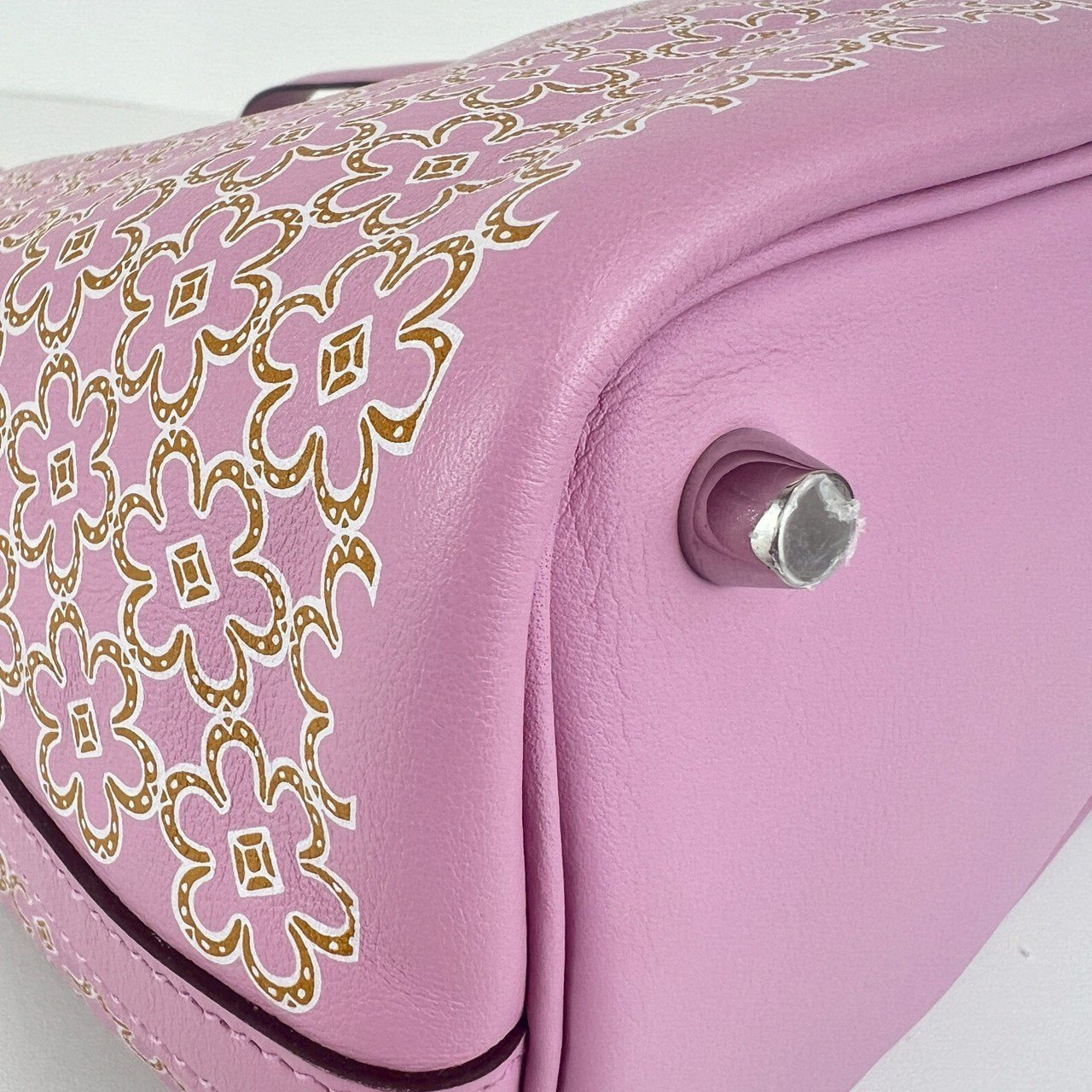 Hermès エルメス Picotin Lock PM Lucky Daisy ピコタンロック PM ラッキーデイジー Stamp-U U刻印 Swift スイフト モーヴシルベストル/キュイーブル/ホワイト PHW シルバー金具