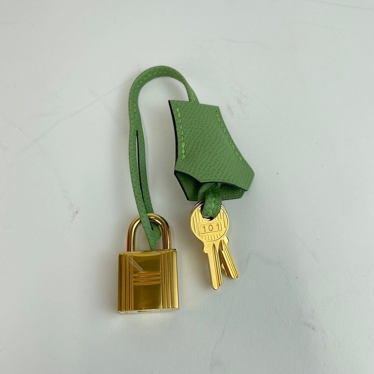 Kelly25 ケリー25 Vert criquet ヴェールクリケット Epsom エプソン GHW ゴールド金具 U刻
