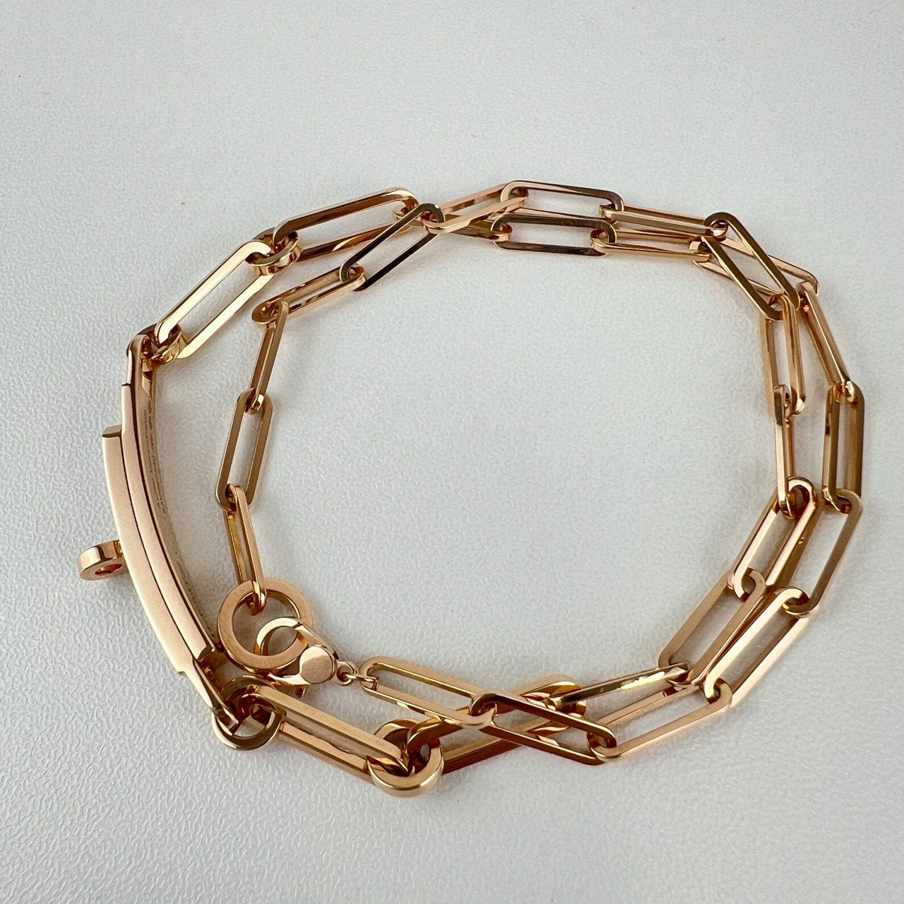 Kelly Chaine bracelet PM Double-Choker ケリー チェーンブレスレットPM ダブルチョーカー Rose Gold ローズゴールド Diamonds ダイヤモンド