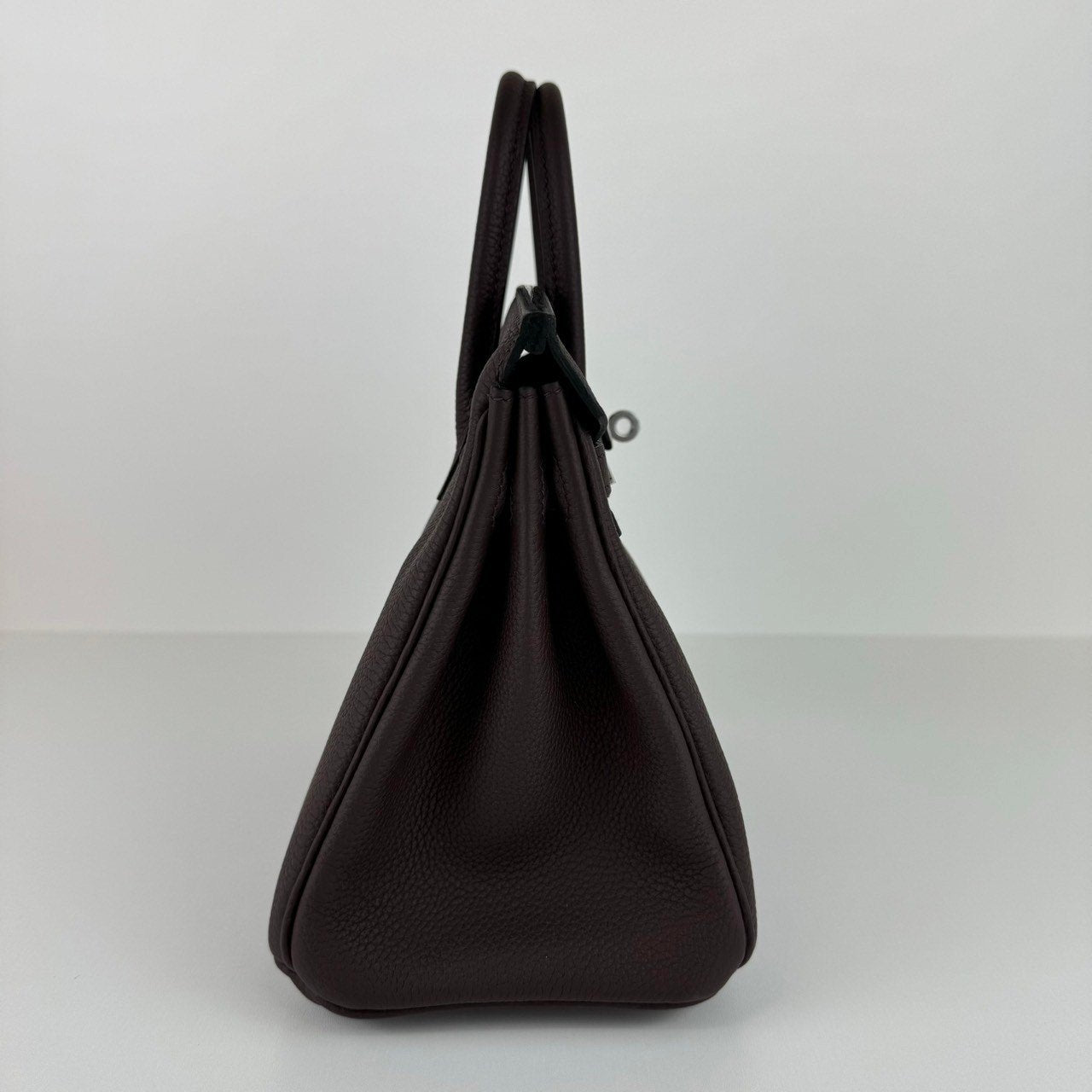 Birkin25 バーキン Rouge sellier ルージュセリエ Togo トゴ PHW シルバー金具 Stamp-W W刻印