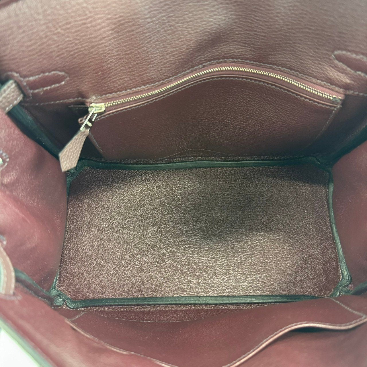 Birkin25 バーキン Rouge sellier ルージュセリエ Togo トゴ PHW シルバー金具 Stamp-W W刻印