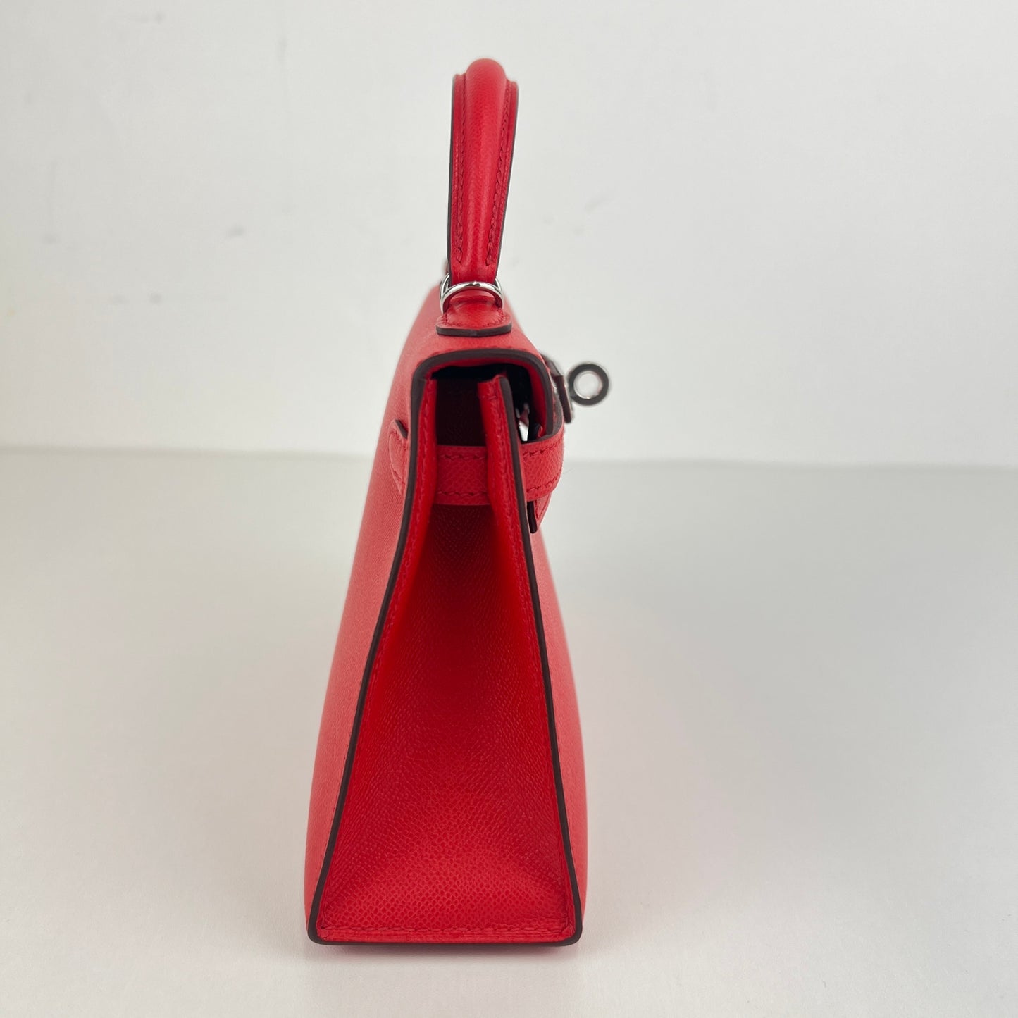 Mini kelly ミニケリー Rouge de coeur ルージュクー Madame マダム PHW シルバー金具 Stamp-K K刻印