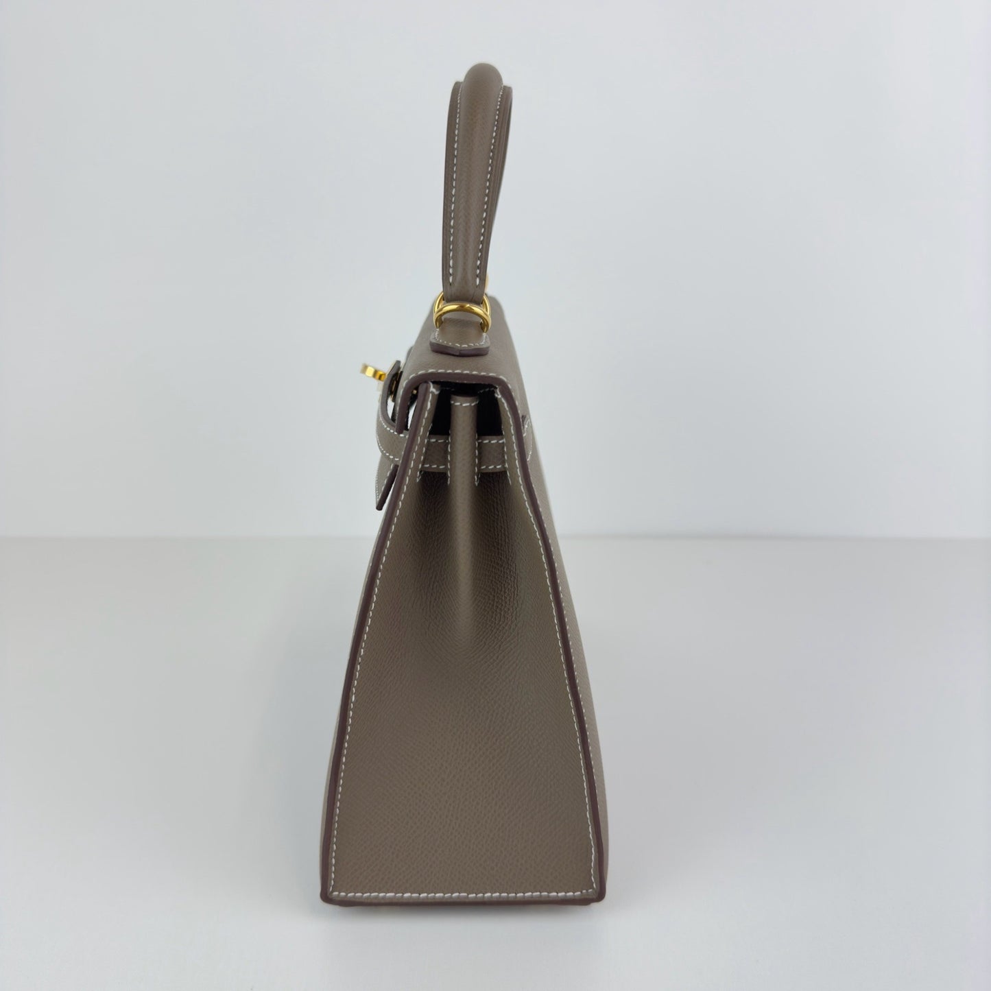 Kelly25 ケリー25 Etoupe エトープ GHW ゴールド金具 W刻印 Epsom エプソン