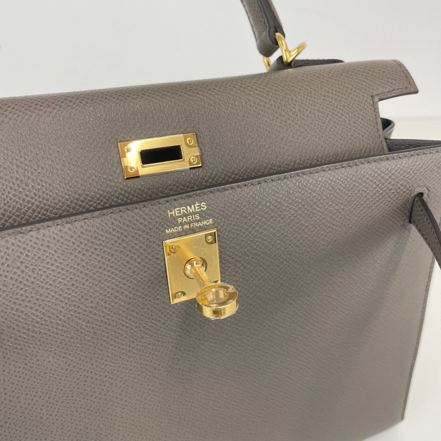 Kelly25 ケリー25 Etain エタン Epsom エプソン GHW ゴールド金具 Stamp-K K刻印