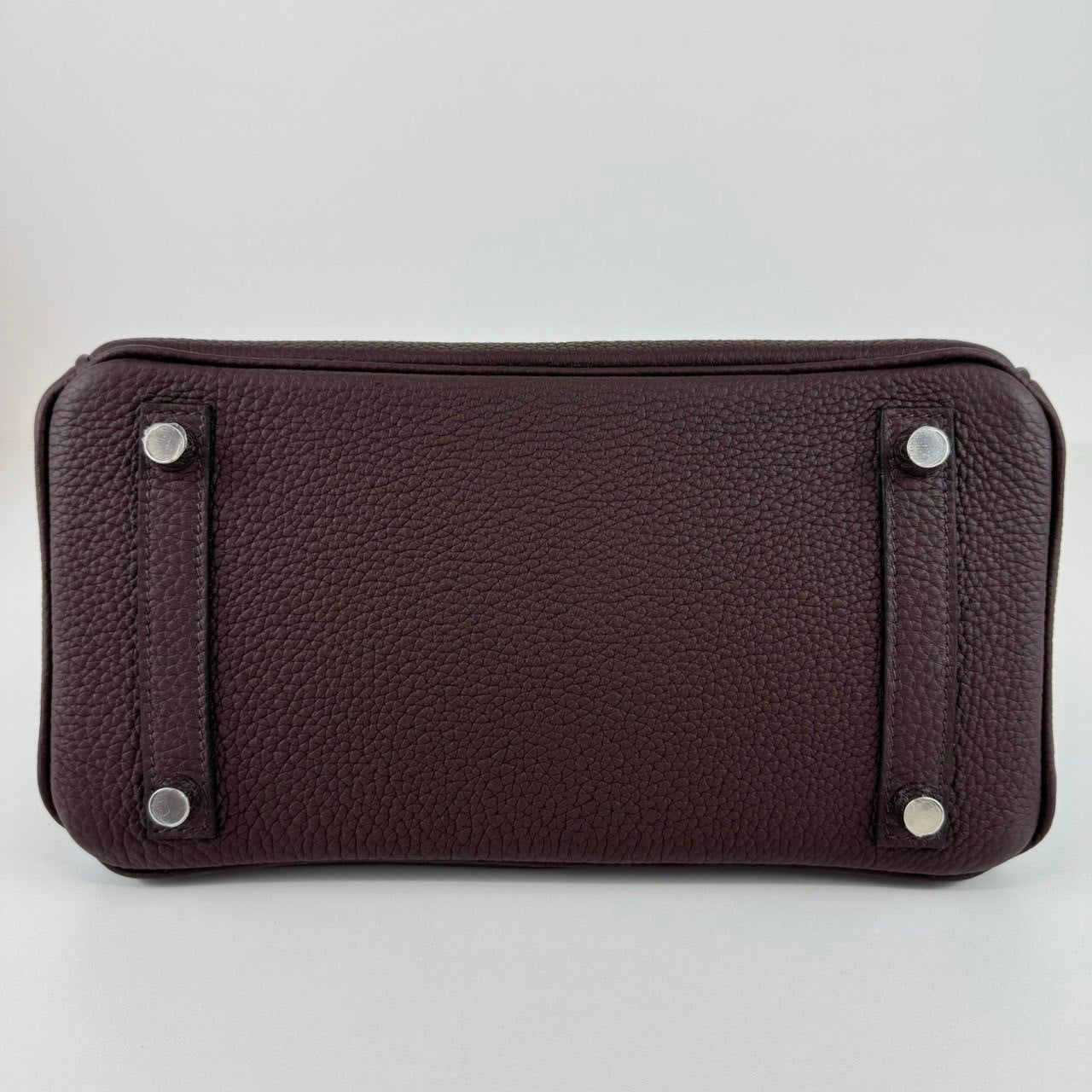 Birkin25 バーキン Rouge sellier ルージュセリエ Togo トゴ PHW シルバー金具 Stamp-W W刻印