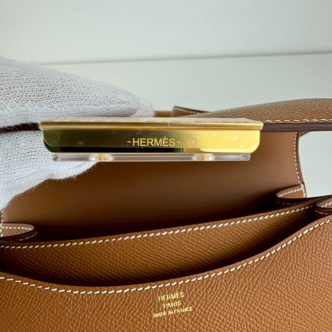Constance mini コンスタンスミニ Gold ゴールド GHW ゴールド金具 Epsom エプソン Stamp-W W刻印
