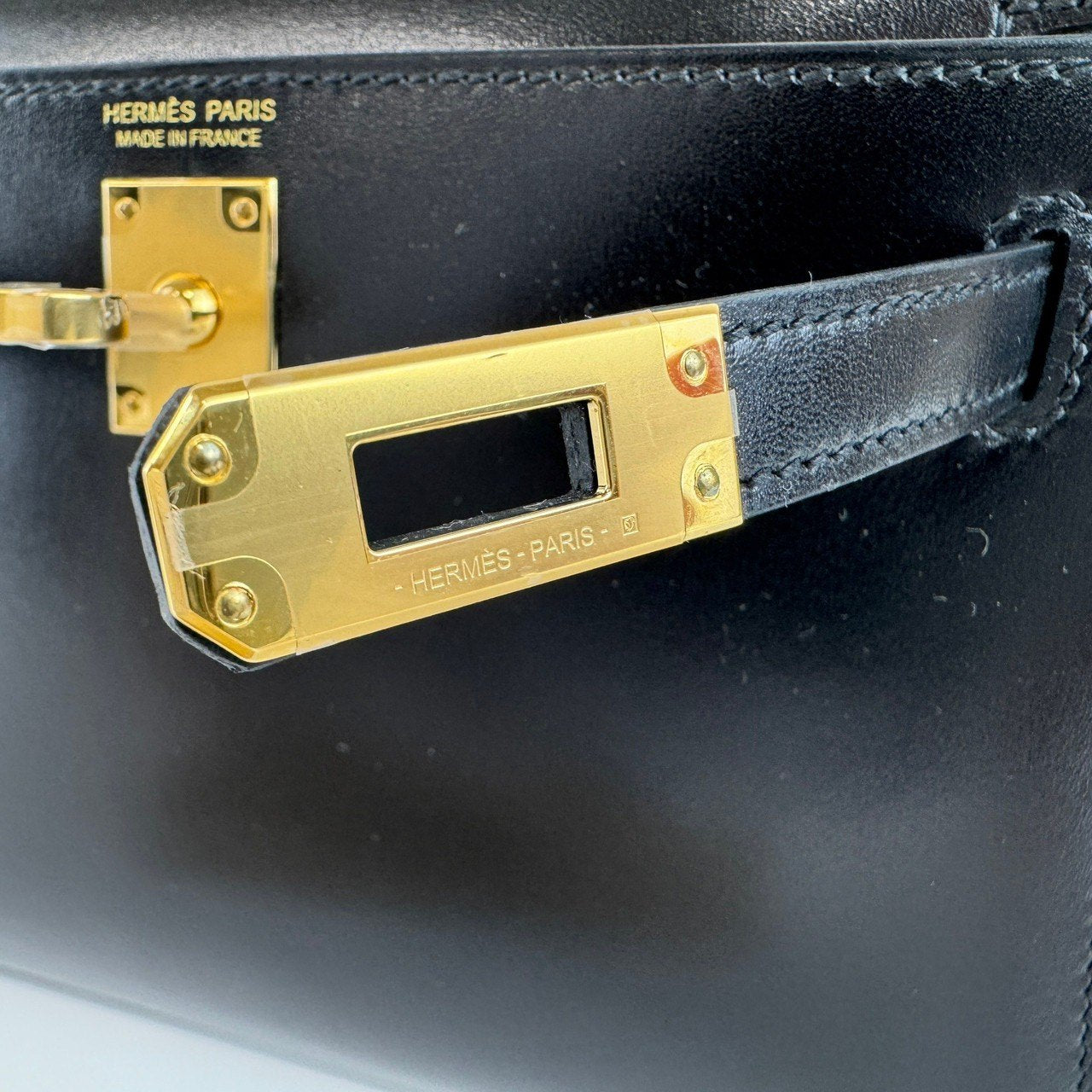 Mini kelly ミニケリー Black ブラック GHW ゴールド金具 Box ボックス Stamp-B B刻印