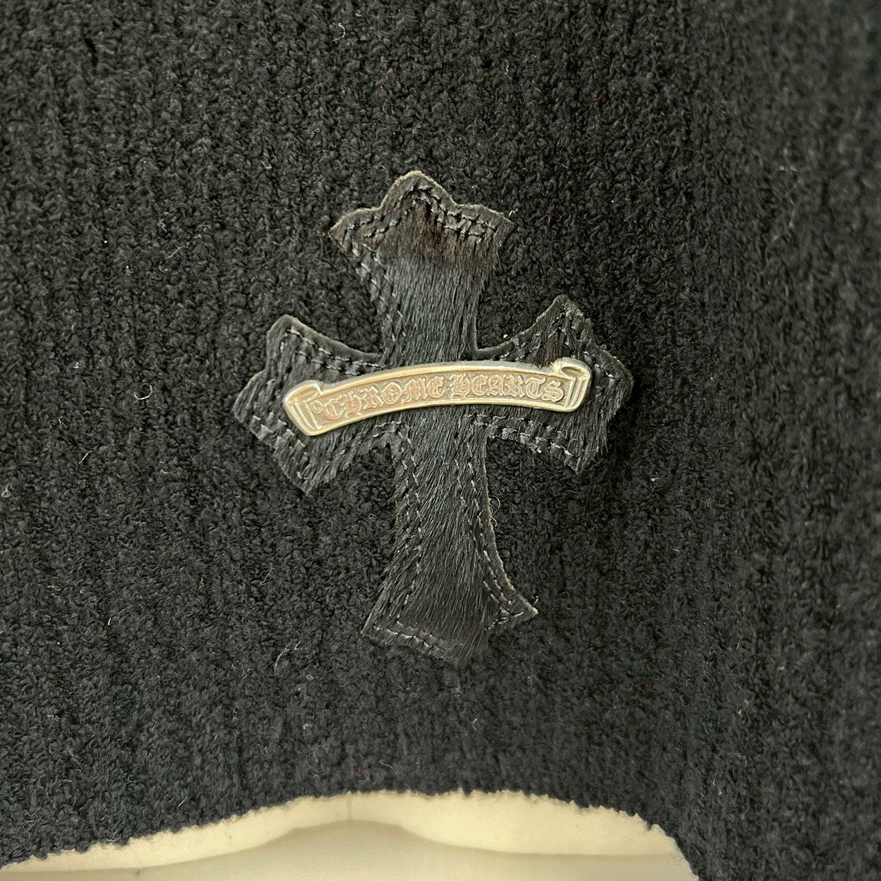 Chrome Hearts クロムハーツ パーカー ブラック ロゴセーター レディース