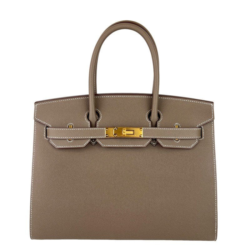 Birkin30 sellier バーキン30 セリエ Etoupe エトープ Epsom エプソン GHW ゴールド金具 Stamp-W W刻印
