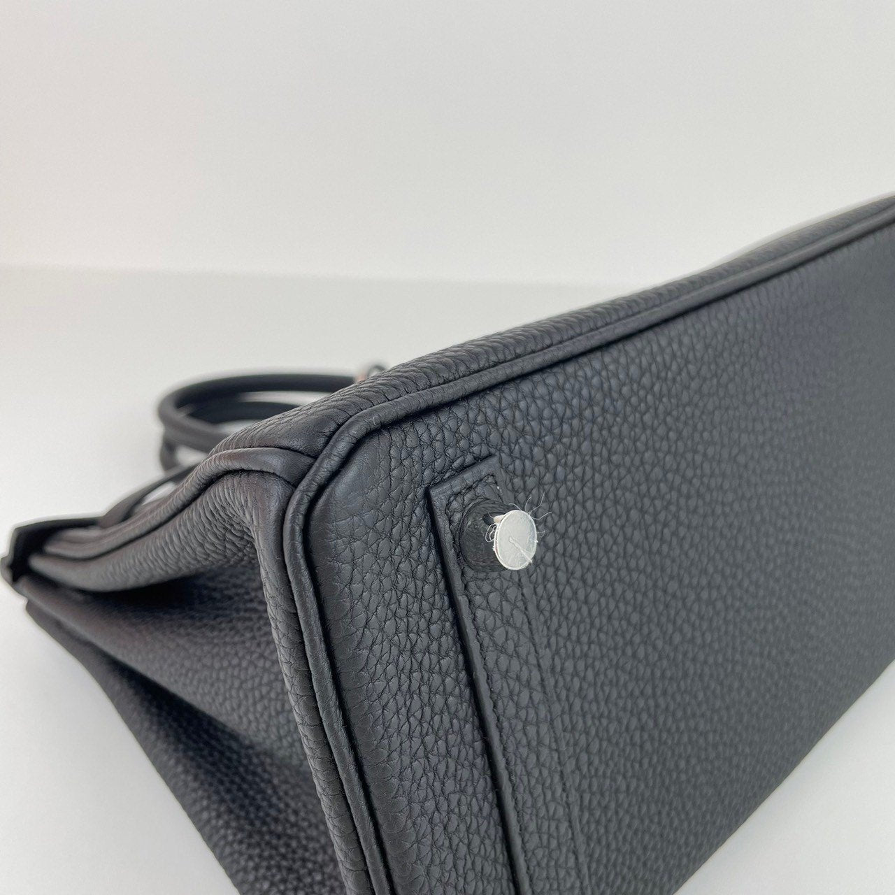 Birkin25 バーキン25 Black ブラック Togo トゴ PHW シルバー金具 Stamp-W W刻印