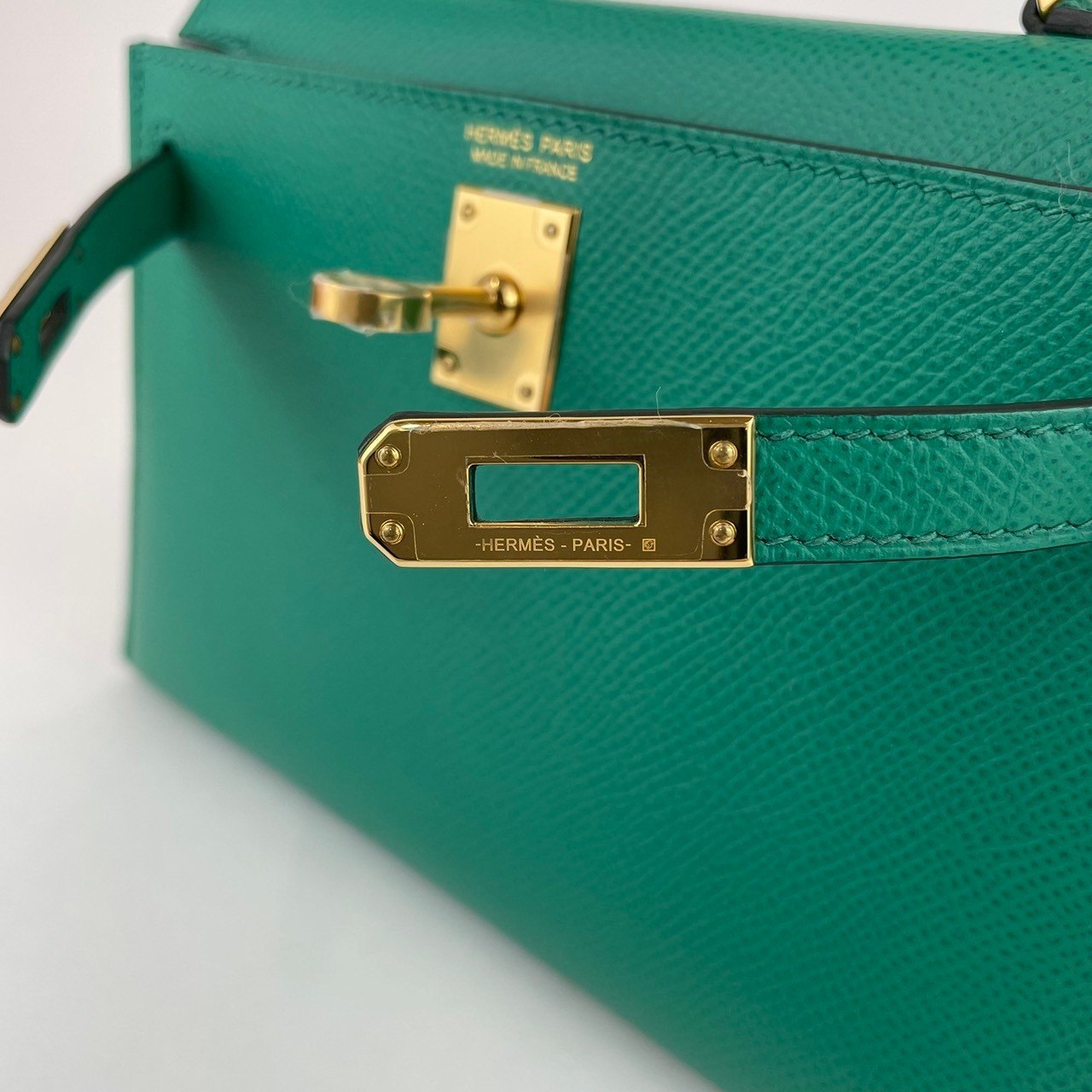 Mini Kelly ミニケリー Vert vertigo ヴェールヴェルティゴ Epsom エプソン GHW ゴールド金具