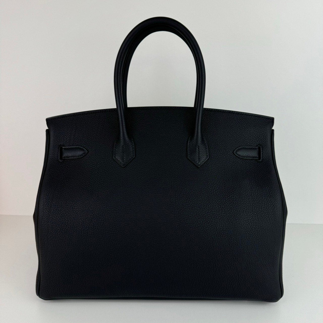 Birkin35 バーキン35 Black ブラック Togo トゴ PHW シルバー金具 Stamp-W W刻印