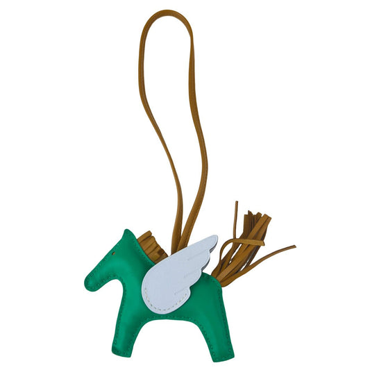 Rodeo Pegasus charm PM ロデオチャーム ペガサス Mint/Sesami/Blue brume ミント/セサミ/ブルーブリュム Agneau Milo アニョーミロ Stamp-U U刻