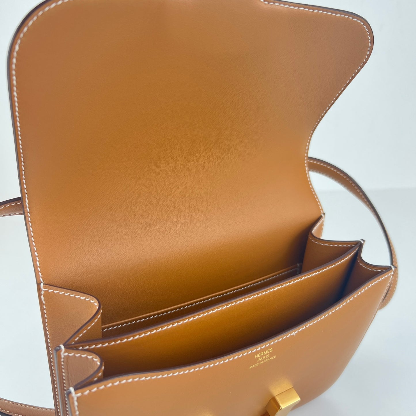 Constance mini コンスタンスミニ Gold ゴールド Boxcalf ボックスカーフ GHW ゴールド金具 Stamp-U U刻印