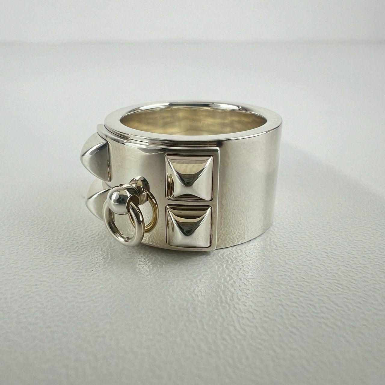 Hermès エルメス Collier de chien ring コリエ・ド・シアン リング シルバー925/1000
